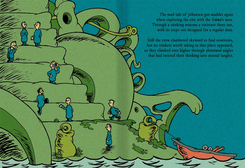 Illustration for article titled What if Dr. Seuss wrote The Call of Cthulhu? (UPDATED)